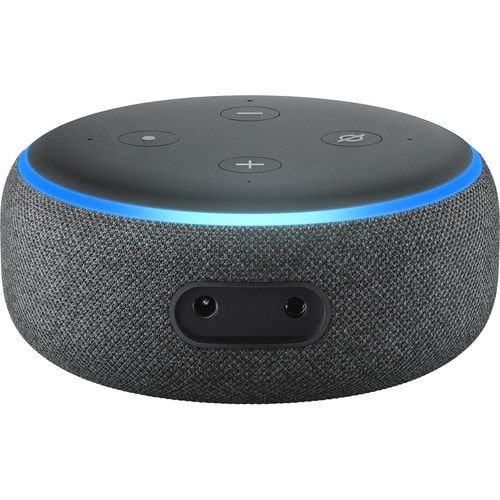 Echo Dot (3rd Gen) Smart speaker with Alexa Charcoal Fabric