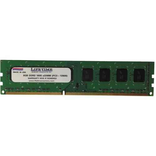 Lifetime Memory 8GB DDR3 1600 MHz DIMM Memory Module